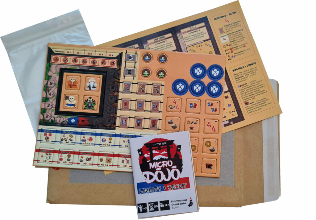 micro dojo punchboards