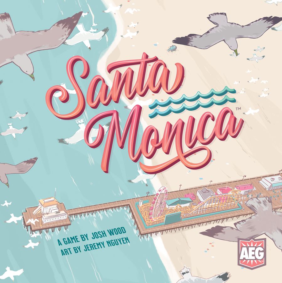 santa monica box art