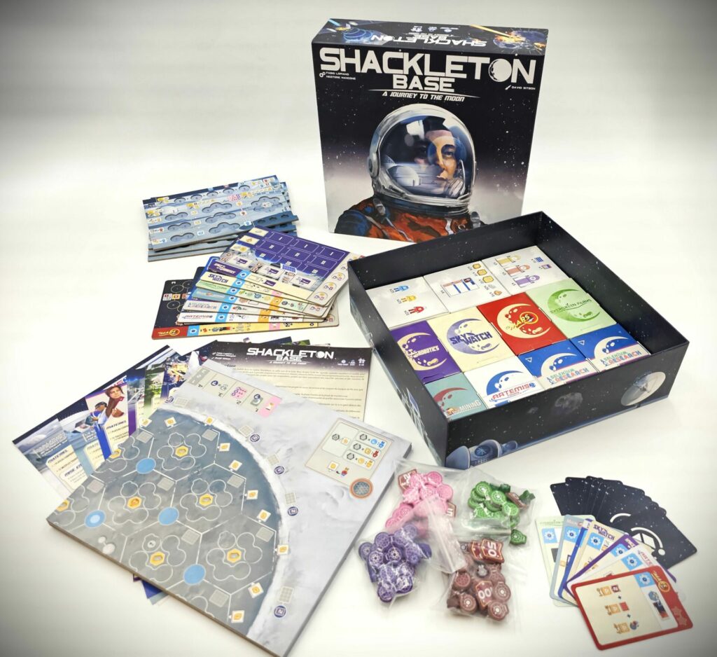 shackleton base box contents