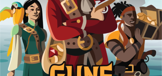 guns or treasure box art