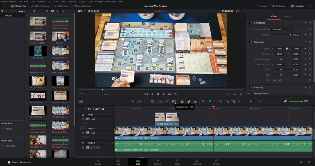 Davince resolve screenshot