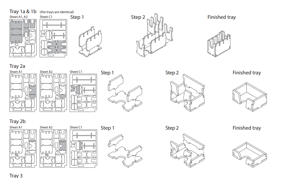 folded space instructions