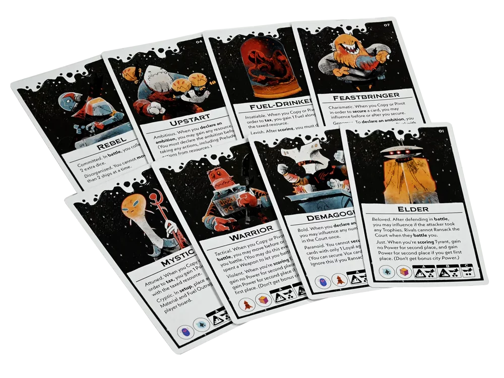 arcs leader cards