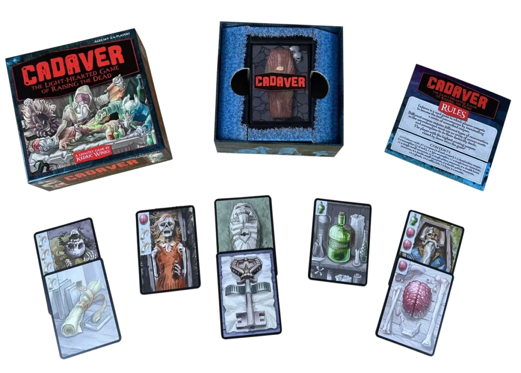 cadaver box contents